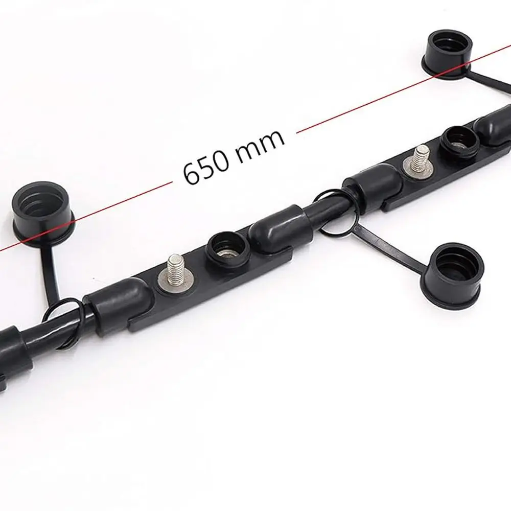 كابل بطارية متعدد المجموعة 31 8 بوصة 1/0 4 للشاحنة مارين قارب Yachet RV قافلة محرك قافلة - أسود Negati