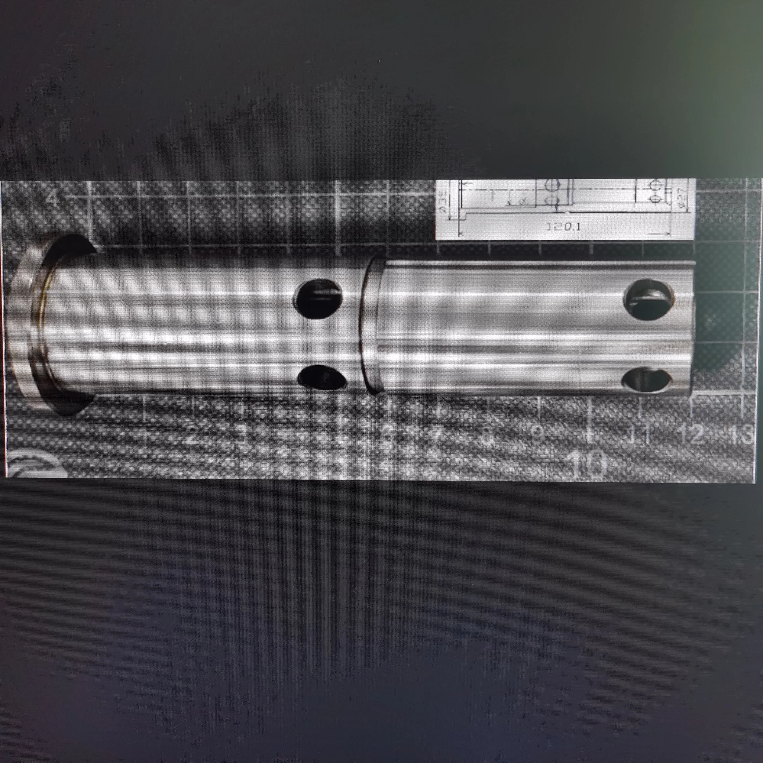 

Machine tool F500 Bt40 spindle tie rod lining NEW 1PCS