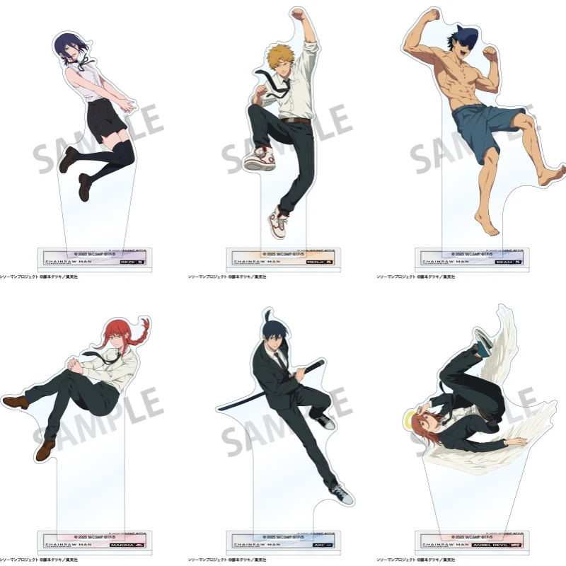 بالمنشار رجل أنيمي الطرفية الشكل Reze Denji السلطة الاكريليك حامل نموذج ديكور الدائمة علامة الكبار لعبة سطح المكتب حلية 15 سنتيمتر