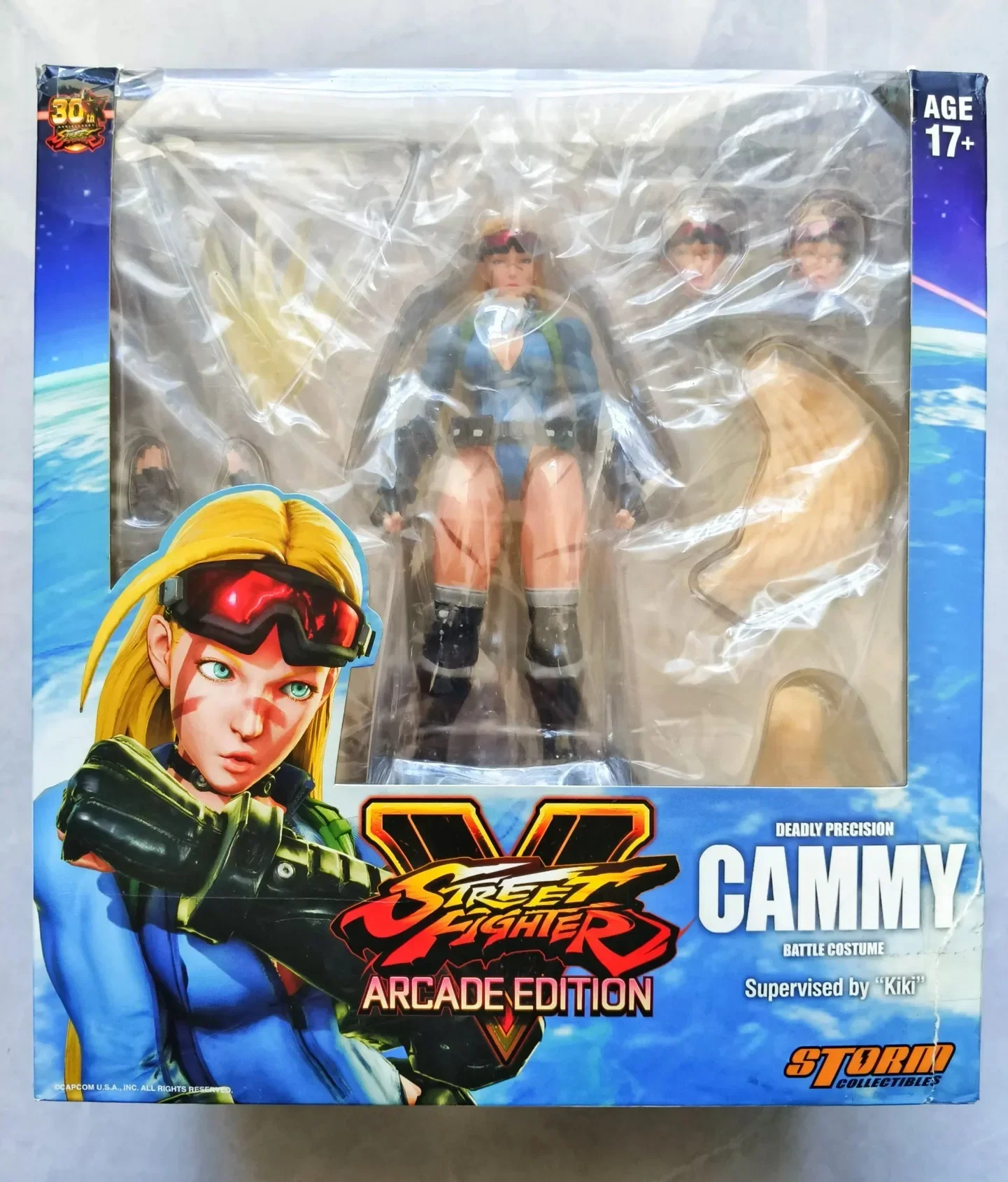 

In Stock Storm Toys ST Street Fighter 5 CAMMY 1/12 Movable Doll Hand-to-hand Puppet