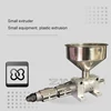 Mini extrudeuse de matériau à vis, machine de moulage par injection plastique, petite extrudeuse à vis unique, type de bureau 3