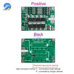 BMS 3S 40A 12V Balancer PCM 18650 płyta zabezpieczająca baterię litową 3S BMS ładowarka litowo-jonowa ładowanie z balansem na silnik do wiertarki