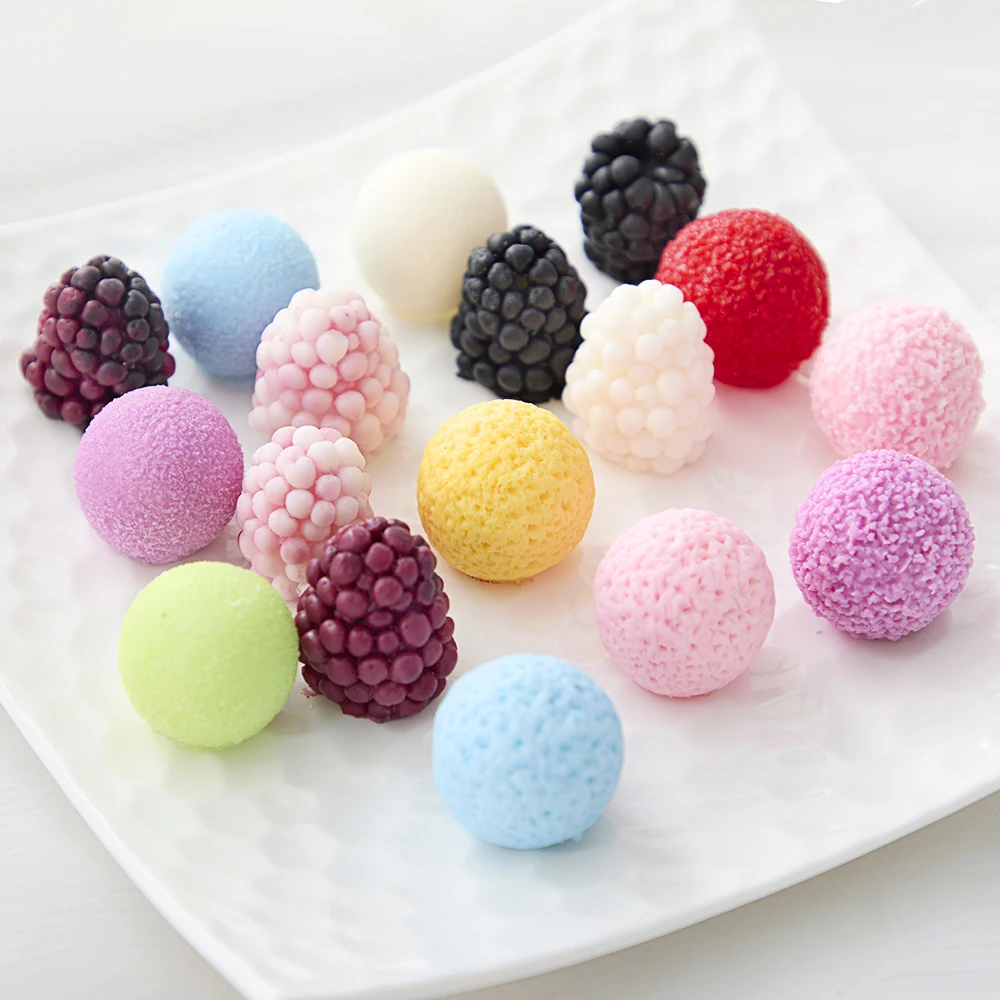 DIY Simulation Bayberry Mulberry Silicone Molds Blueberry Fruit Chocolate Mold Cake Mousse Pastry Tools Baking Mould Cake Decor