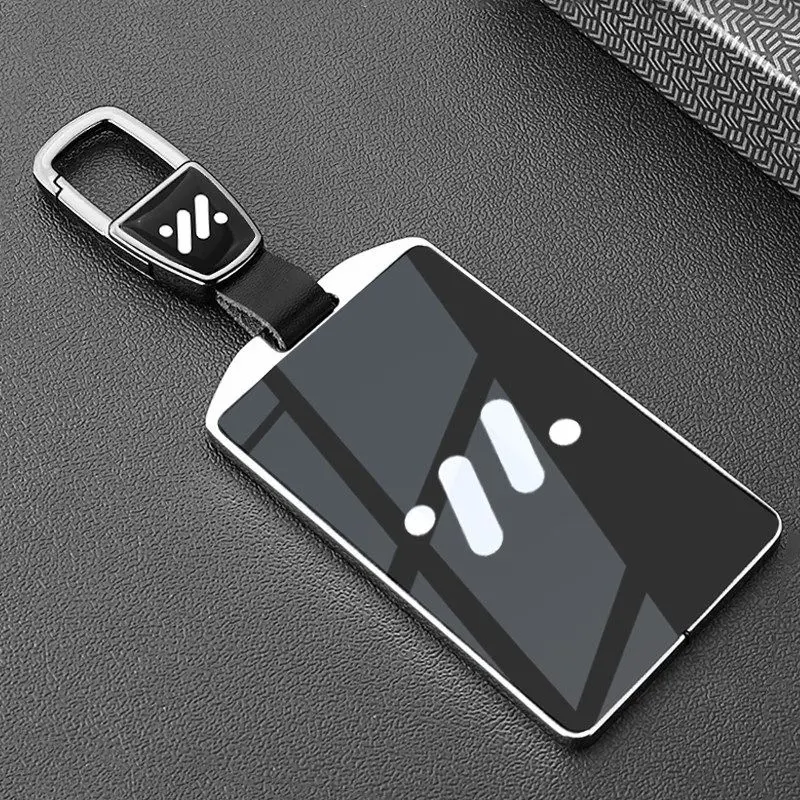 Zinc Alloy Car Key Case for IM Zhiji L7 LS7 L6 LS6 Keychain Remote Cover Shell Housing Ring Holder Fob Accessories image 3