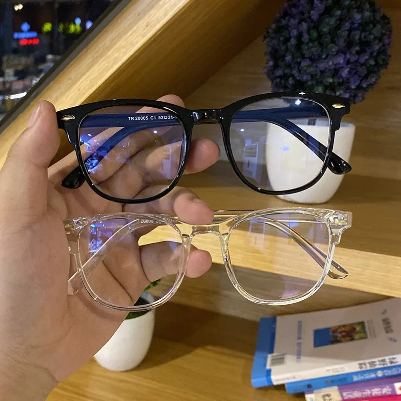 Classic Transparent Computer Glasses Frame Women Men Anti Blue Light Blocking Glasses Optical Eyeglasses Lenses Oculos Female