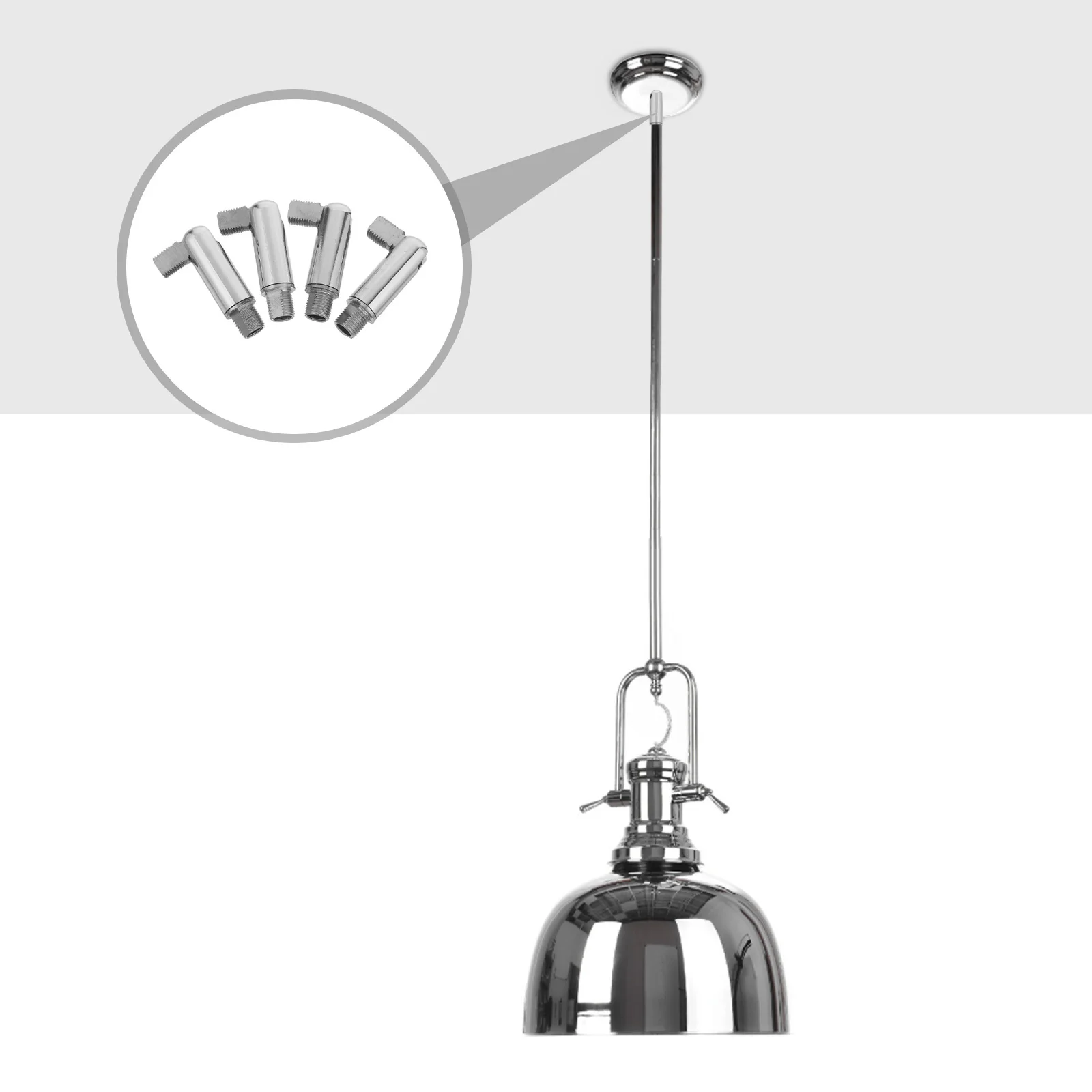 

4 шт. наклонный потолочный светильник, адаптер с регулируемым углом, потолочный подвесной светильник, адаптер для наклонной нерегулярной люстры