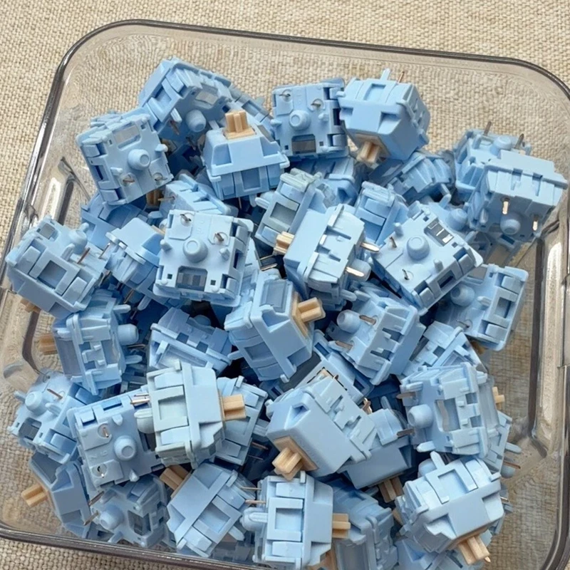 Huano Blue Dragon Switch Pressione luce lineare 5 pin Tastiera meccanica Interruttori MX Accessori per PC Lubrificazione di fabbrica hot swap