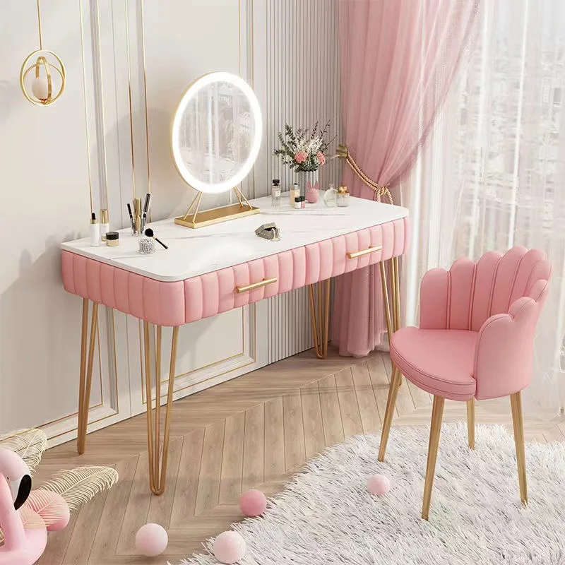 Light luxury cream style dressing table, modern minimalist dressing table in bedroom, girls' dressing table, shop dressing table
