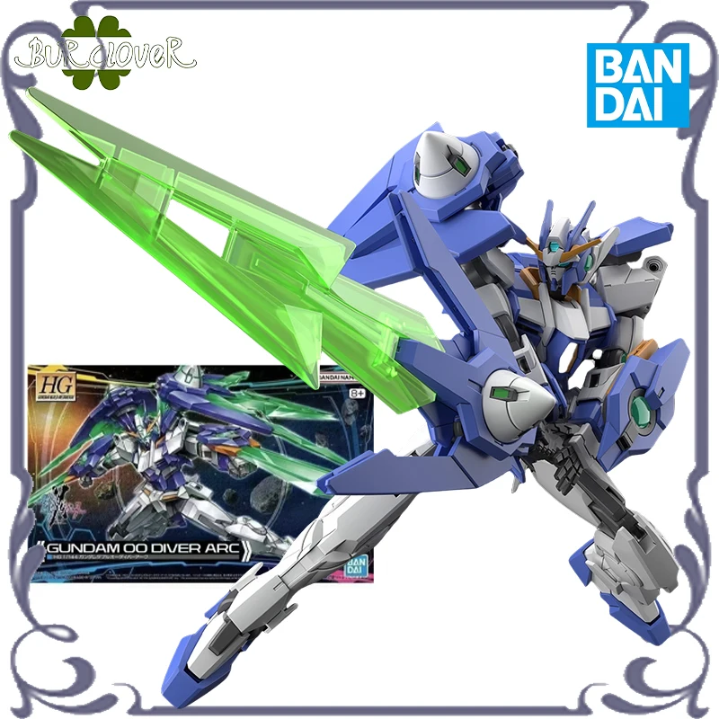 

Bandai оригинальная GUNDAM HG 1/144 серии 00 DIVER ARC аниме фигурка в сборе модель игрушки Коллекционная модель украшения подарки