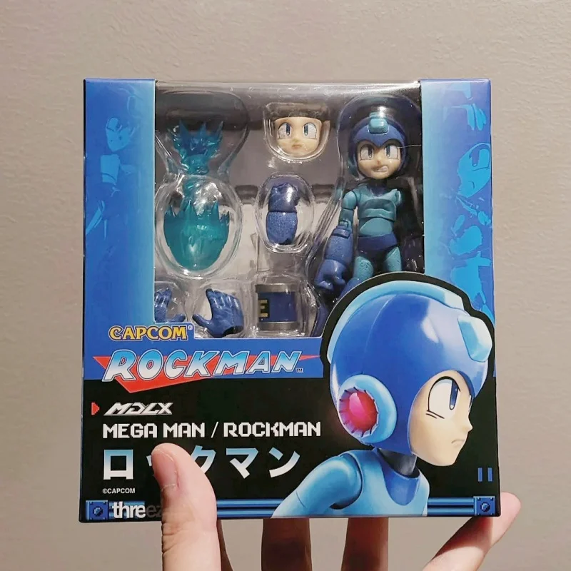 Em Estoque: Figura de Ação Sega Original Luminasta Mega Man Jingpin, Modelo de Coleção Precioso, Ótimo para Presentes de Aniversário