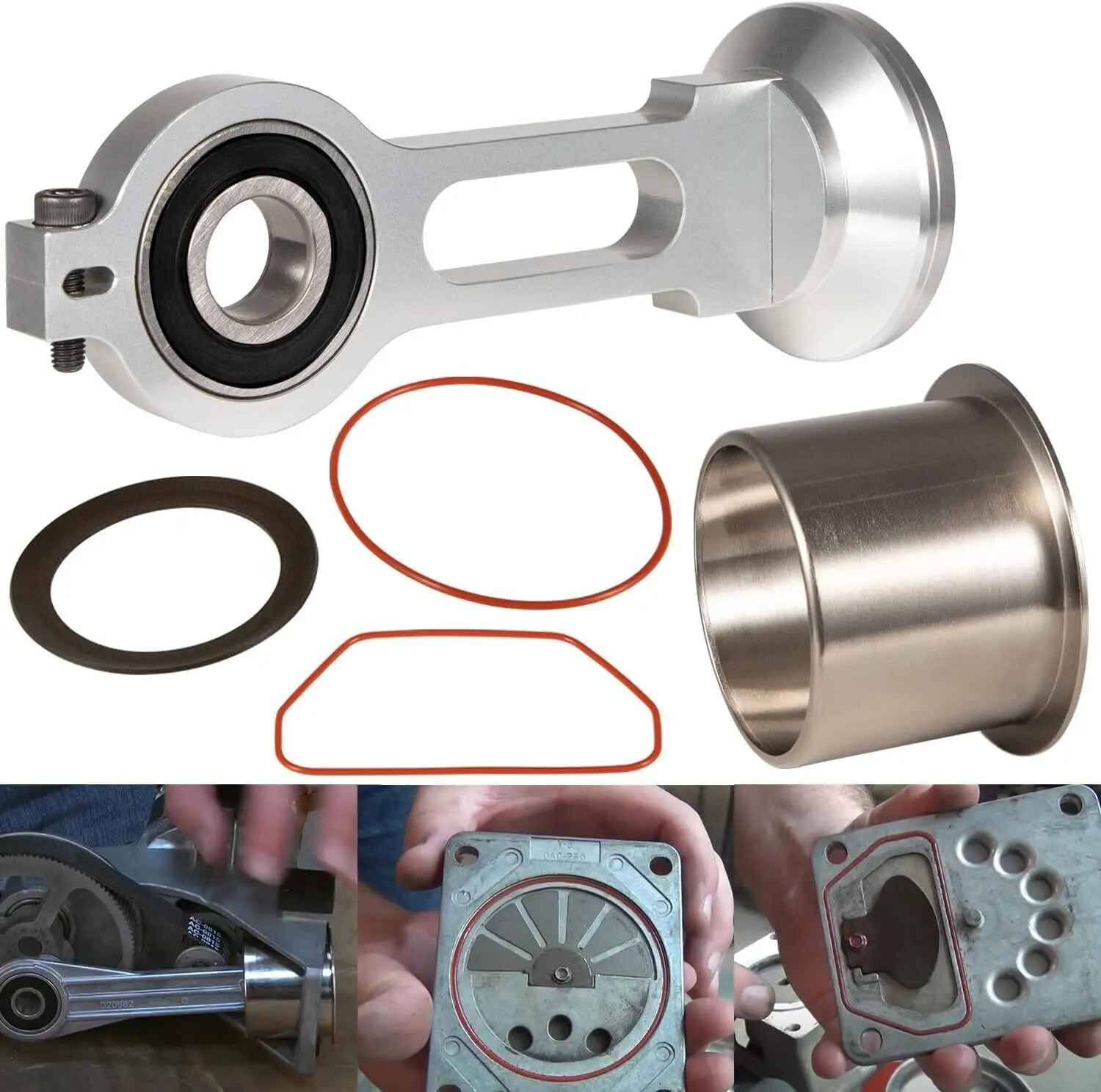 KK-4835 KK-5081 A02743 Compressor Piston Kit, AC-0102 AC-0051 Air Compressor Replacement Parts
