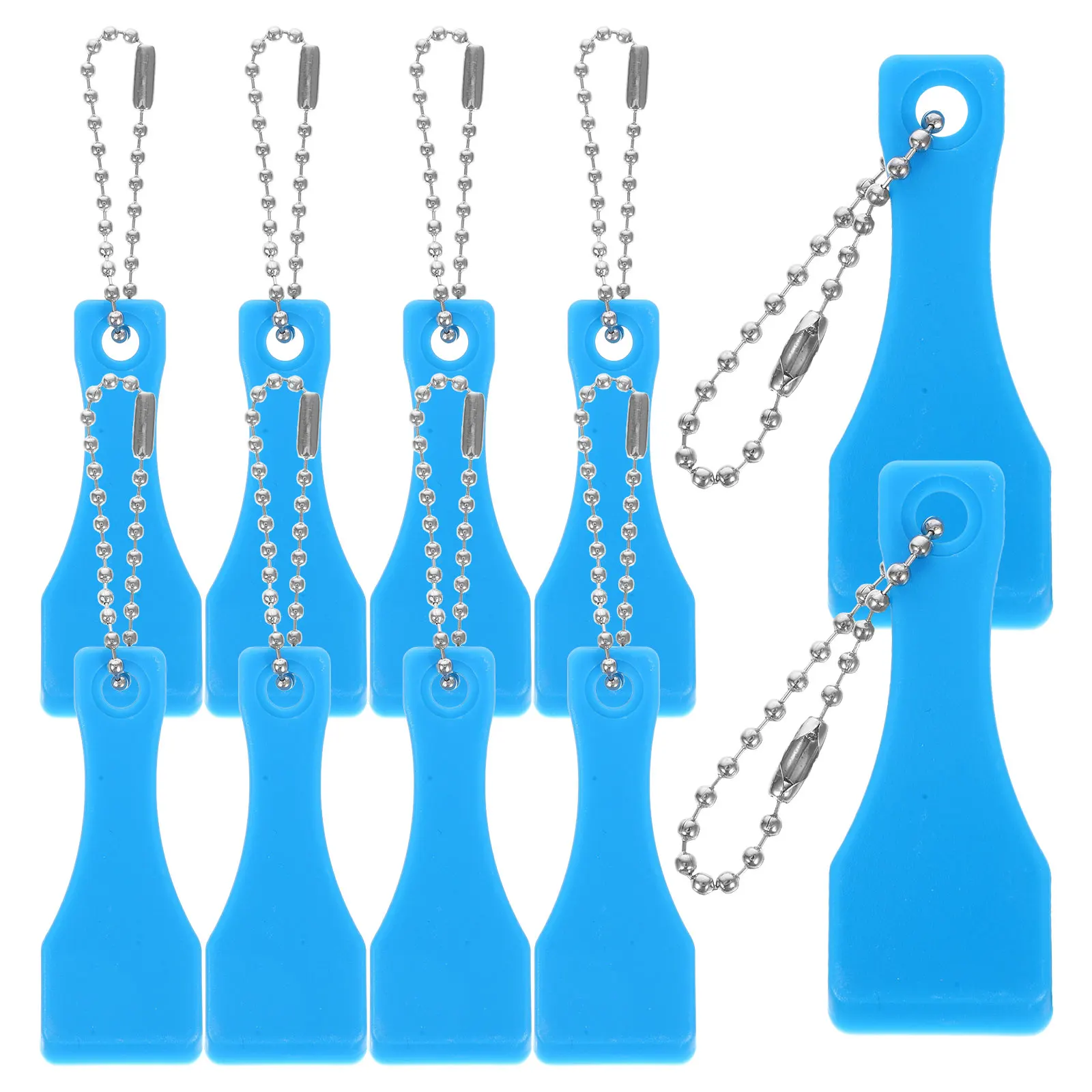 

10pcs Scratch Scratcher Tool Plastic Ticket Scrapers Keychain Smooth Scratch Off Tool For Lottery Scratchers Durable Thumb