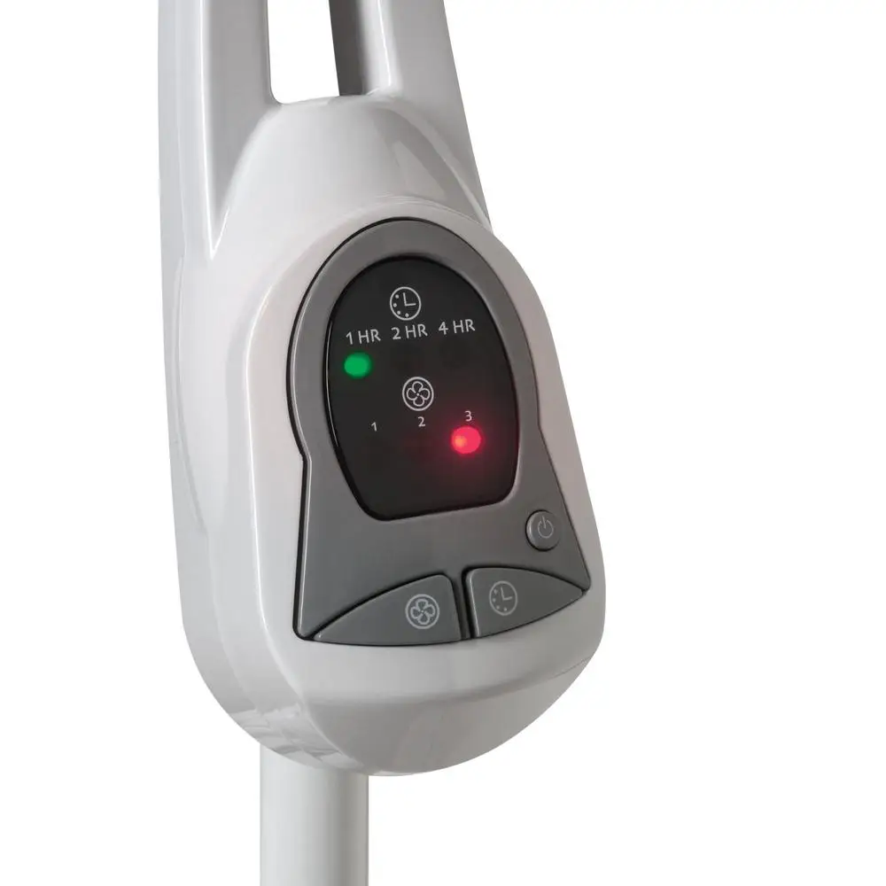 18-дюймовый регулируемый вентилятор на пьедестале с дистанционным управлением, широко распространенный таймер качания, регулируемая высота, спальня, гостиная, дом