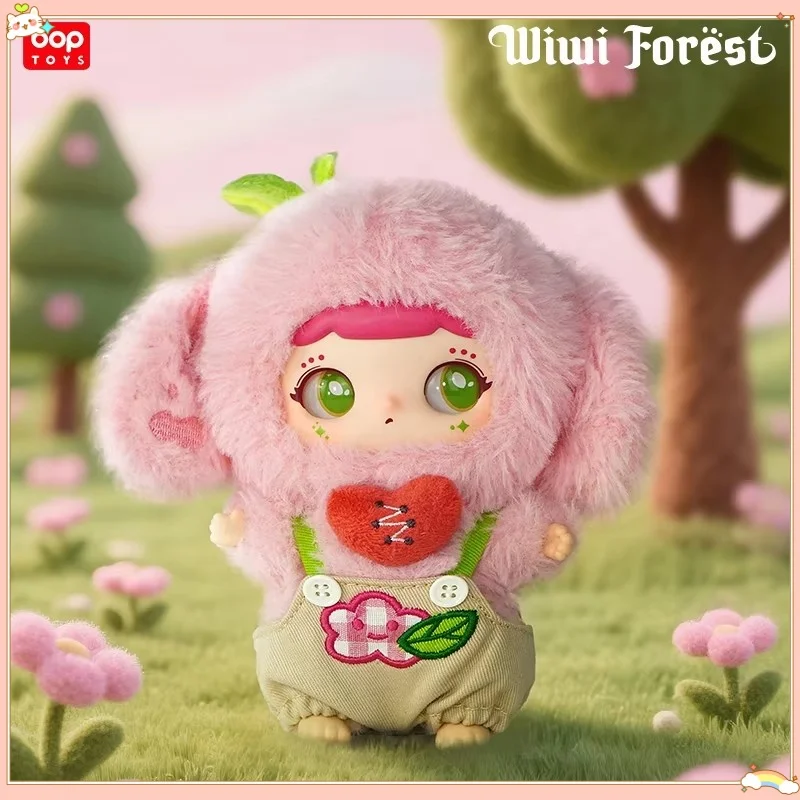 جديد Wiwi Forest Secret World Series الفينيل القطيفة صندوق أعمى لطيف سطح المكتب الديكور على ظهره قلادة العنصر العصري مفاجأة هدية