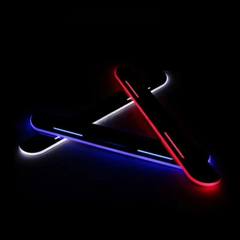 For Mazda Atenza Attraction Dynamic LED Door Sill Scuff Plates Welcome Lights Premium Quality Durable Car Replacement Parts