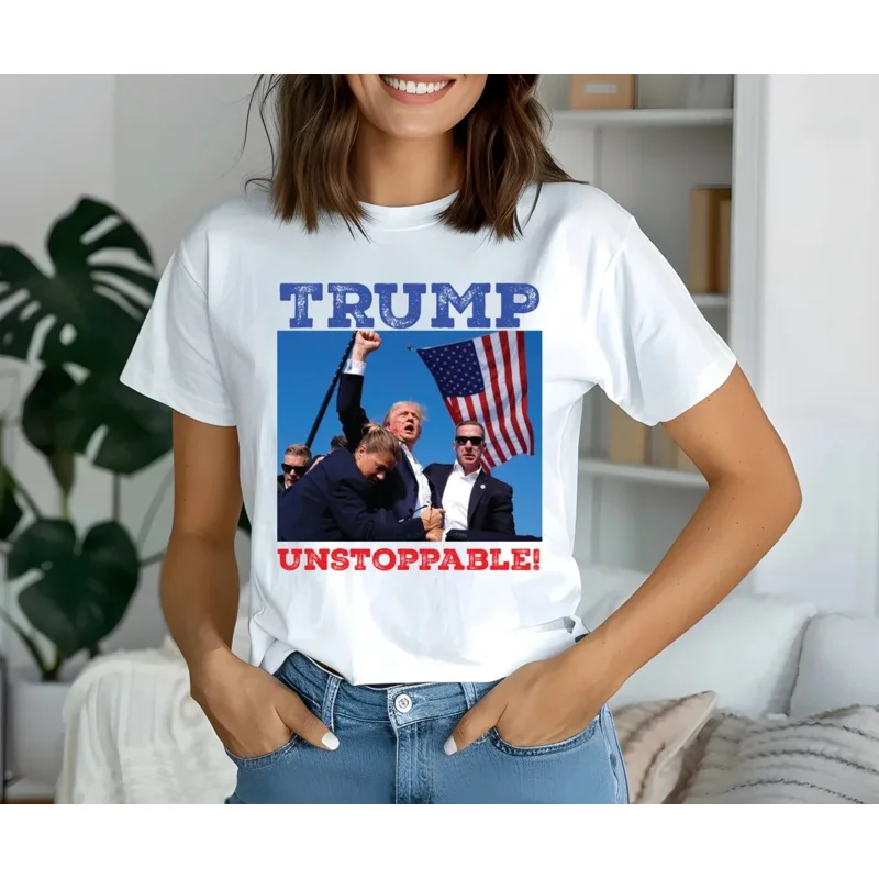 Trump Unstoppable T-Shirt, Trump Shooting Shirt, Donald Trump Assassination Shirt