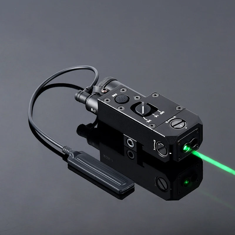 CQBL-1 All Metal Red Green Blue IR Tactical Laser Sight Remote Pressure Switch Airsoft Hunting Weapon Light Fit 20mm Picatinny 5