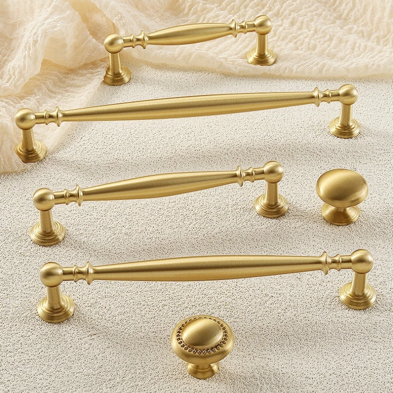 Runde Kugelgriffe für Küchenschränke, Möbelbeschläge, moderne Messing-Schrankgriffe, elegante Schlafzimmer-Kleiderschrankgriffe, Türgriff – Detail 5