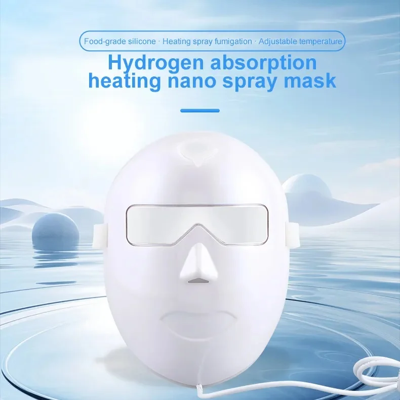 Smart Library Beauty Hydrogen Inhalation Anti-Aging Facial Mask Small Bubble H2 Hydrogen Jet Mask  Care Accessories Hydrogen