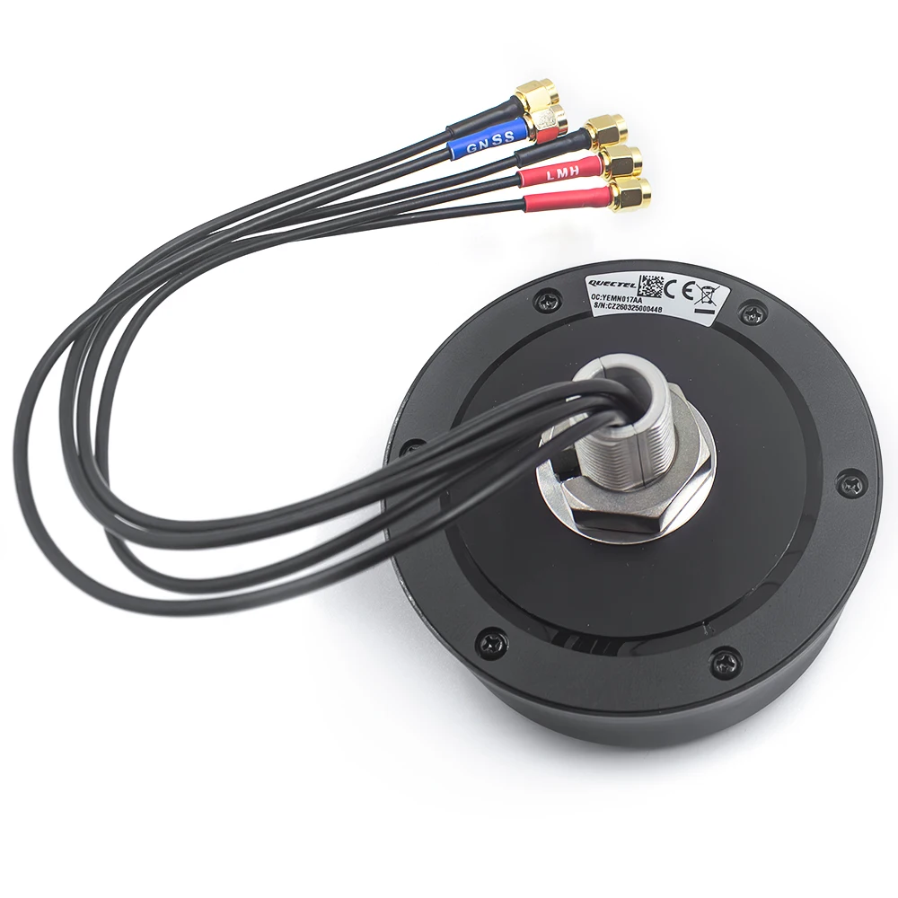 Quectel YEMN017AA 5G GNSS L1 L5 Dual Band MIMO 5 In 1 Screw Mount Combo External Antenna SMA Male 3m Cable IP67 Waterproof
