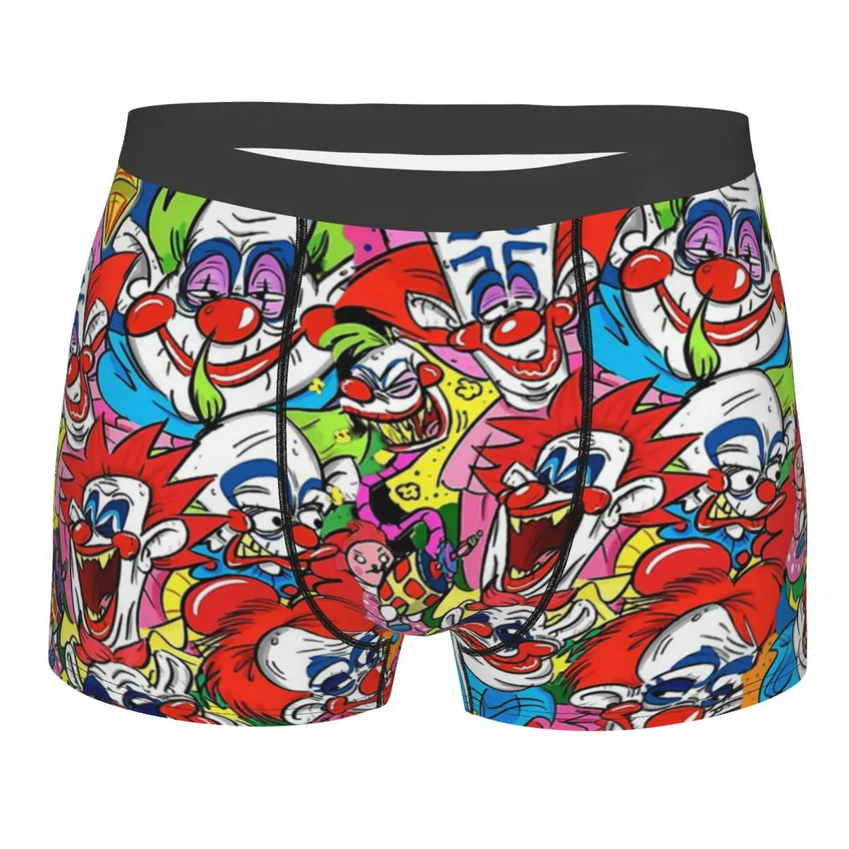 Retro Fashion Killer Klown Men Boxer Briefs Highly Breathable Underwear Top Quality Print Shorts Gift Idea