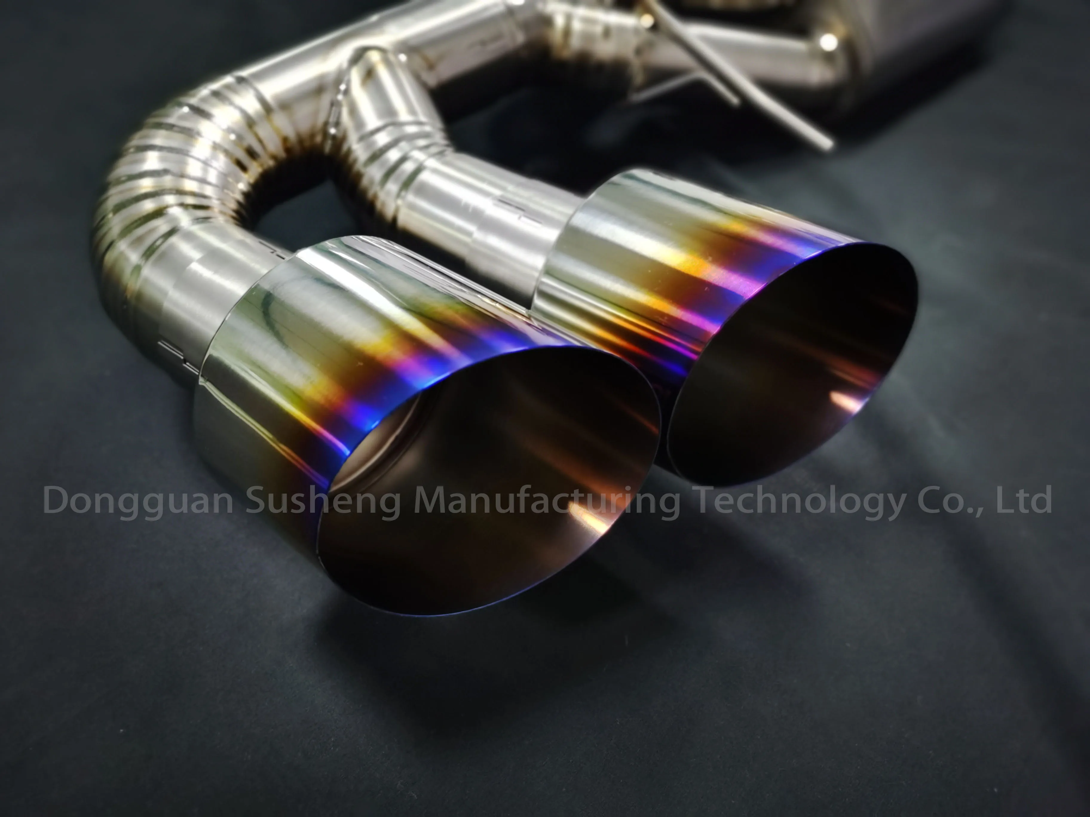 Racing Car Flexible System Exhaust Catback 114 MM Muffler Pipe For GTR R35