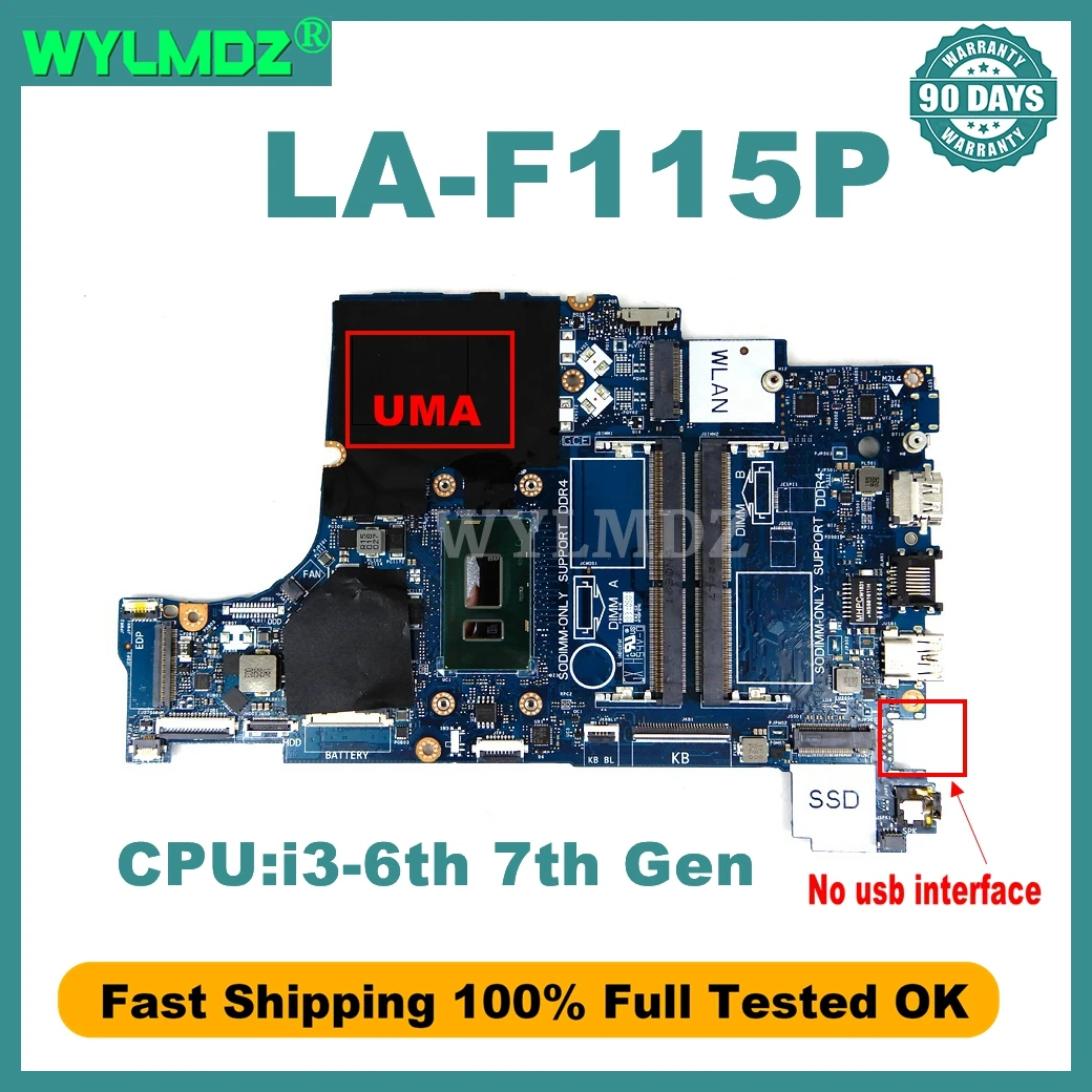 placa-base-para-portatil-la-f115p-para-la-placa-base-del-ordenador-portatil-dell-latitude-3490-3590-con-cpu-i3-6th-7th-gen-100-probado-ok