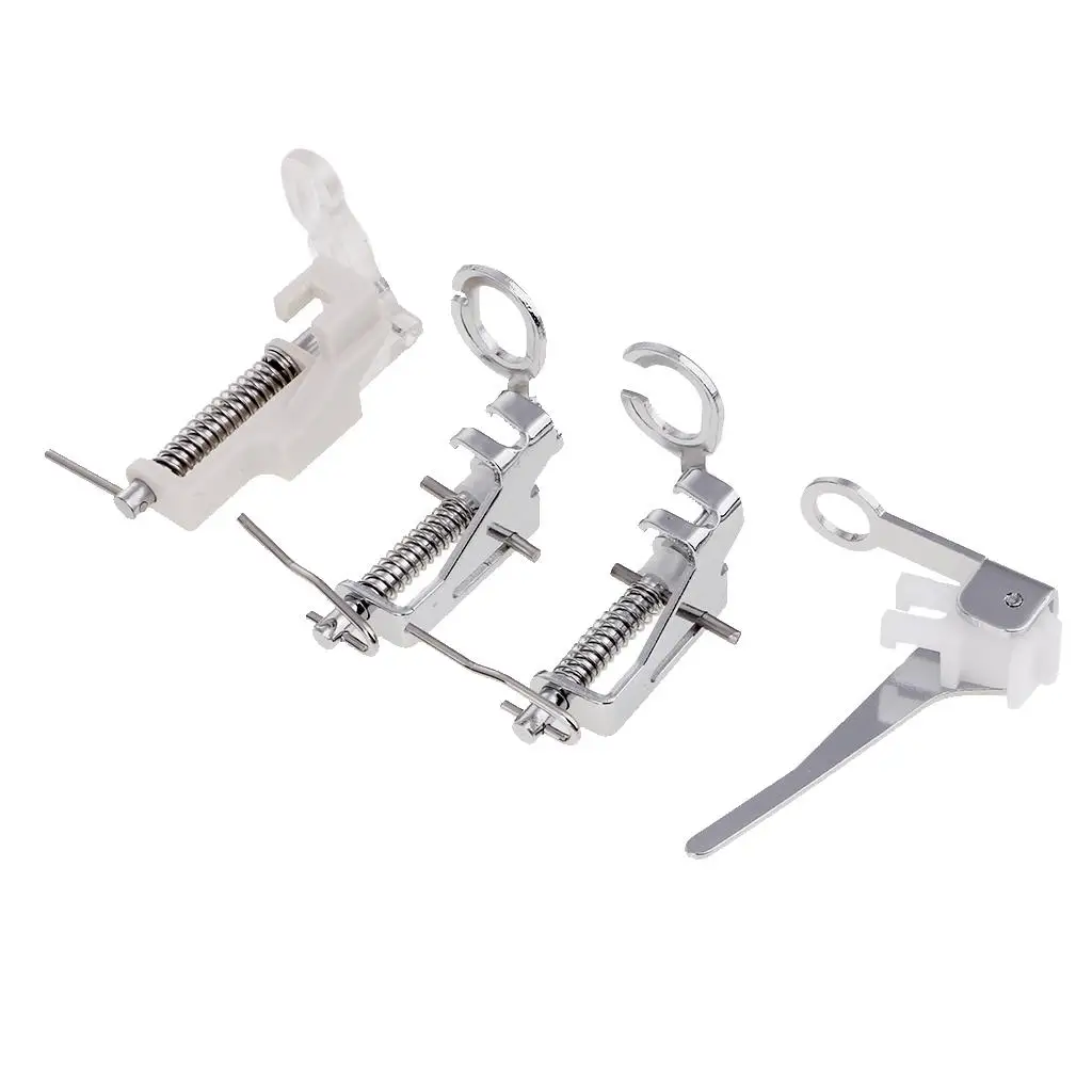 모션 오픈/클로즈 토 퀼팅/자수/다잉 프레서 풋 세트 4개