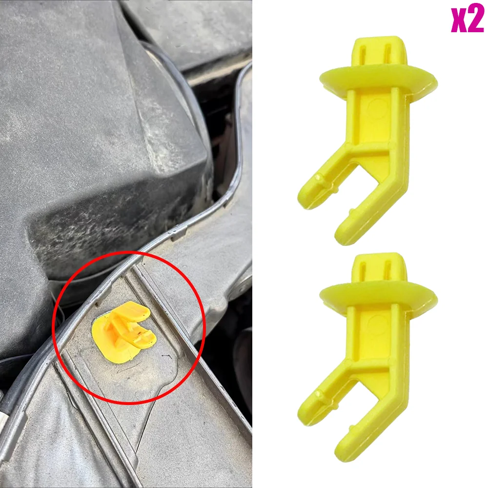 2x Car Front Bonnet Hood Support Prop Rod Stay Clip Fastener AM5Z16828A For Ford Focus Escape Kuga C-Max 2011 - 2019 NEW