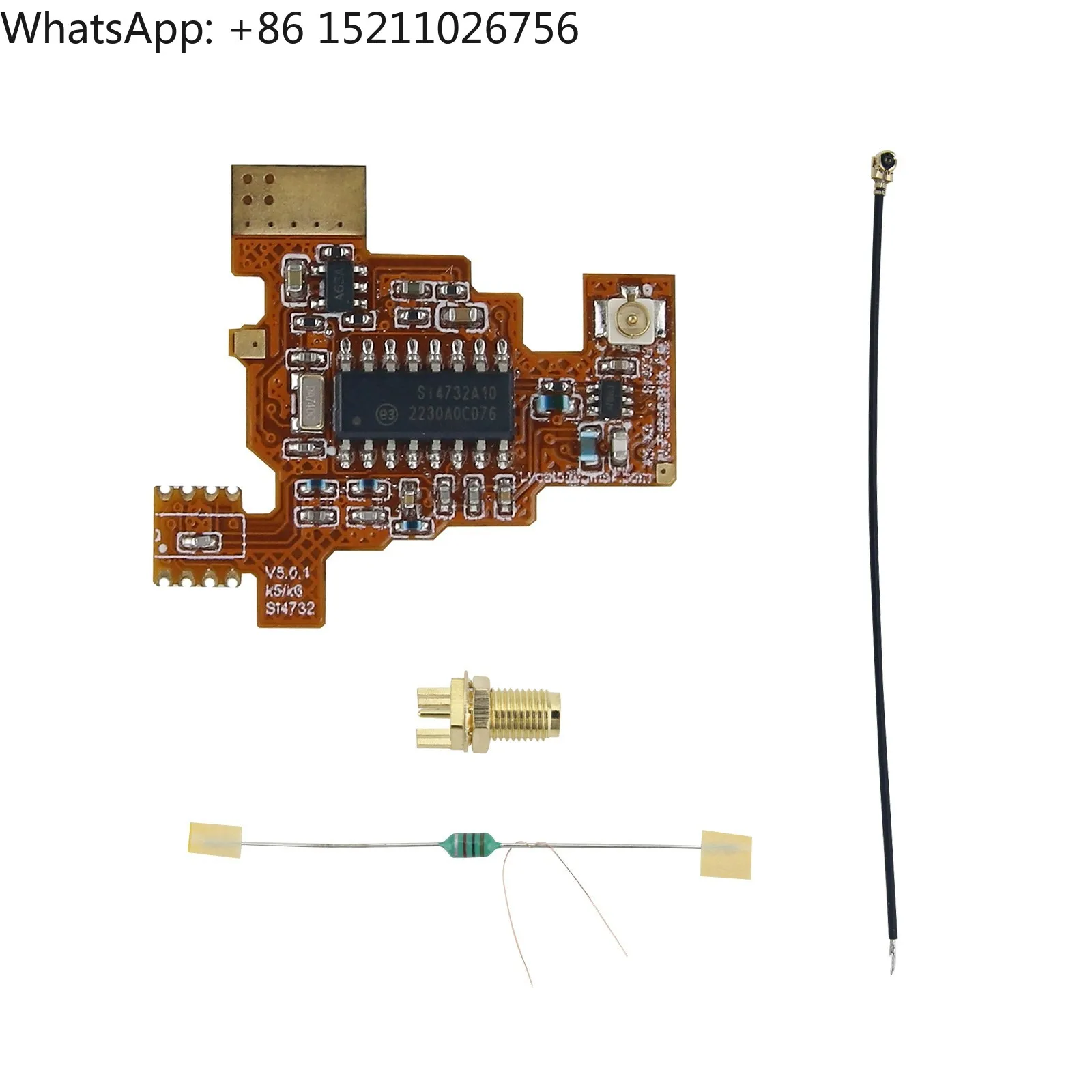 

UVK5/UVK6 Full-SI4732 Модуль модификации чипа и кварцевого генератора FPC HF Коротковолновый полнодиапазонный/оборудование SSB
