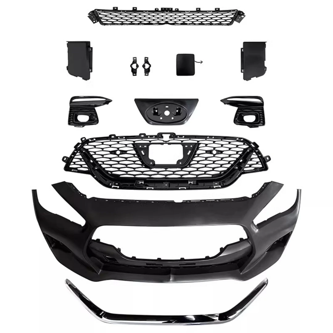 

Body Kit Resin Front Bumper Assembly for For Infiniti Q50 Q50S Q50L 2014-2025 modify to Skyline 400R Style body kit
