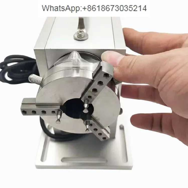 Equipment Marking Machine Fast Rotating Shaft Collet, Spring Controlled Rotating Clamp Stainless Steel Chuck