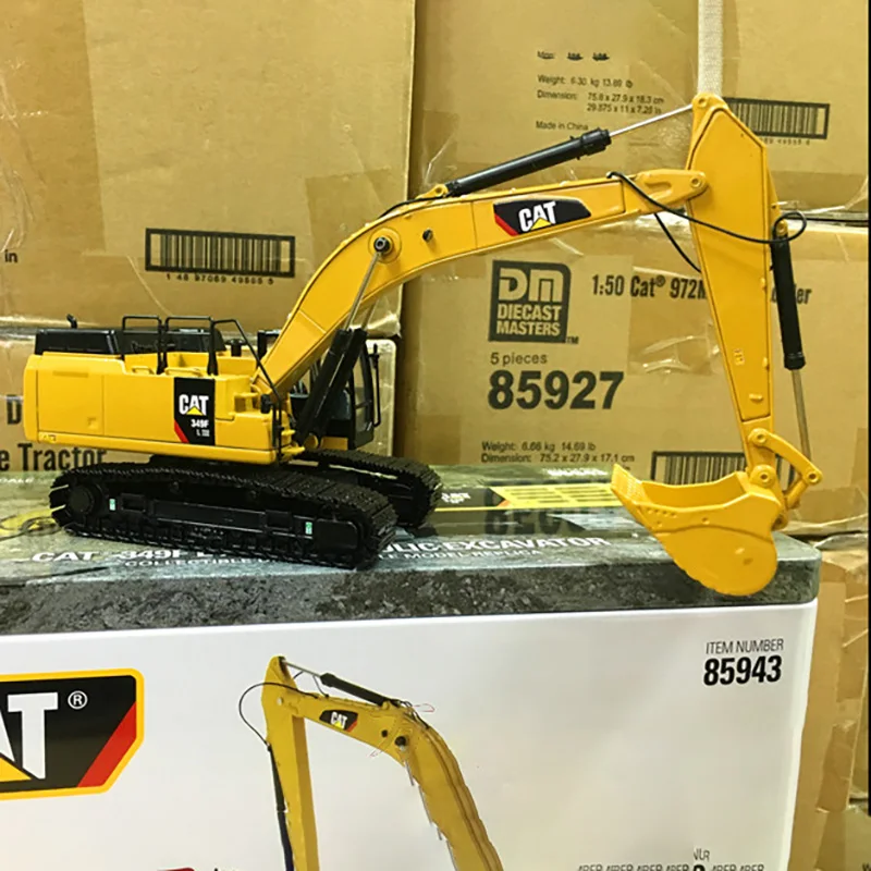 Diecast Alloy 1:50 Scale CAT 34 9F L XE Excavator Loader Engineering Vehicle Model For Adult Classic Collection Display Ornament