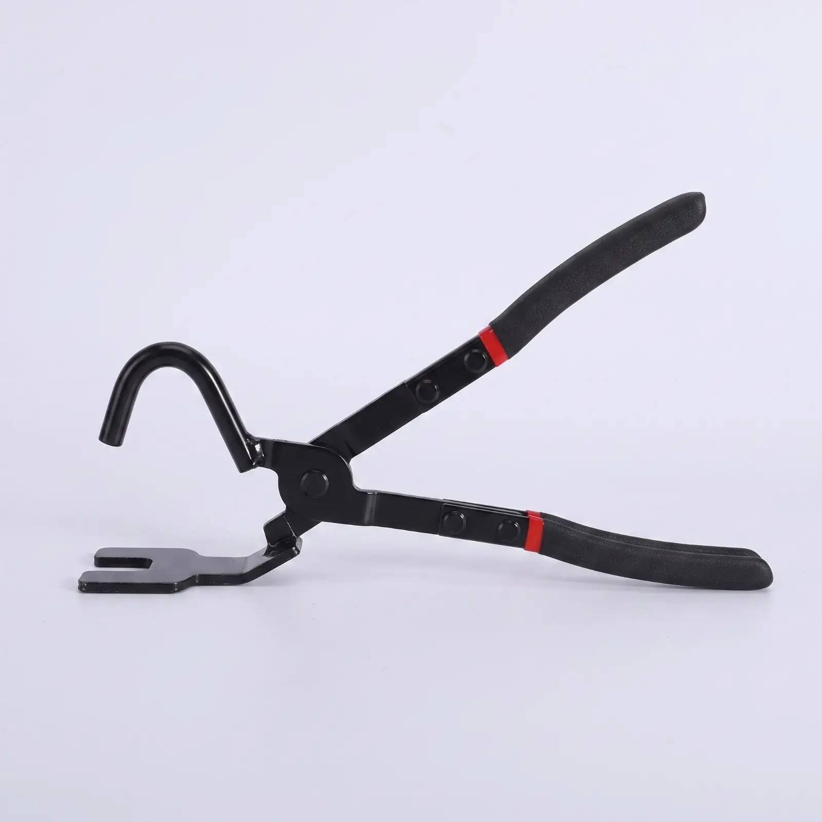 Auto Exhaust Hanger Removal Pliers with Curved Hook for Rubber Support Bracket Disconnect Tool Garage Use