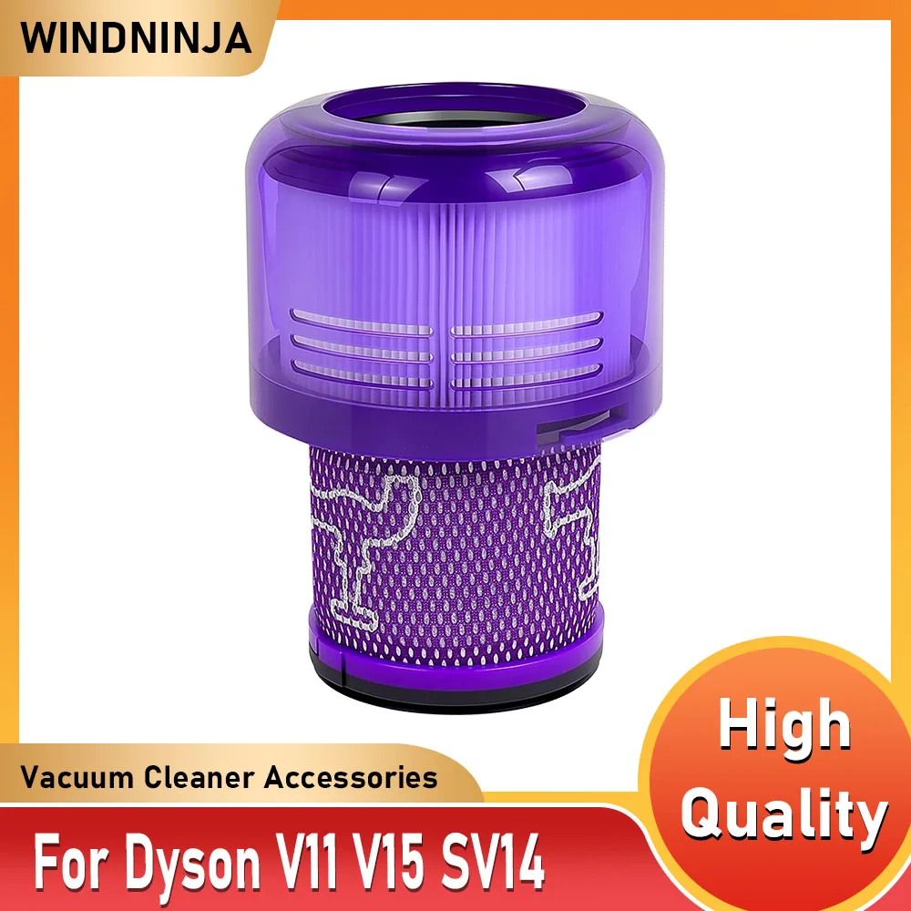 Replacement Filters for Dyson V11 V15 SV14 Absolute Animal Detect Extra Pro Torque Drive Vacuum Cleaner Filters