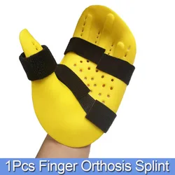 Finger Corrector Board Hand Wrist Finger Orthotics Extended Type Fingerboard for Training Stroke Hemiplegia Hand Splint Support