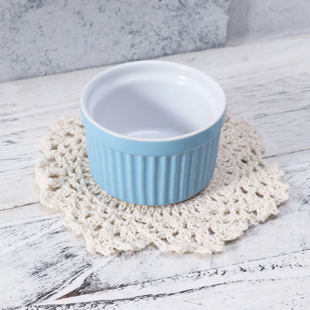 

6Pcs 14Cm Round Handmade Lace Crochet Coasters Vintage Hollow Placemats Fashion Tabletop Drink Accessories Hollow Placemats