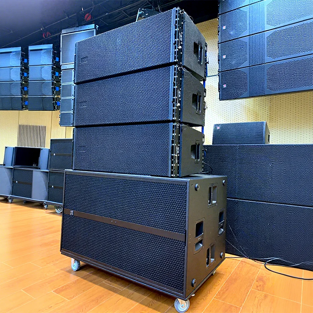 Sistema de Sonido Activo de 3 Vías HDL5 a 4K, Altavoz Line Array de 3 Vías, Sistema de Sonido Amplificado, Altavoz Line Array Doble de 10 y 12 Pulgadas, Altavoces TTL55Apa