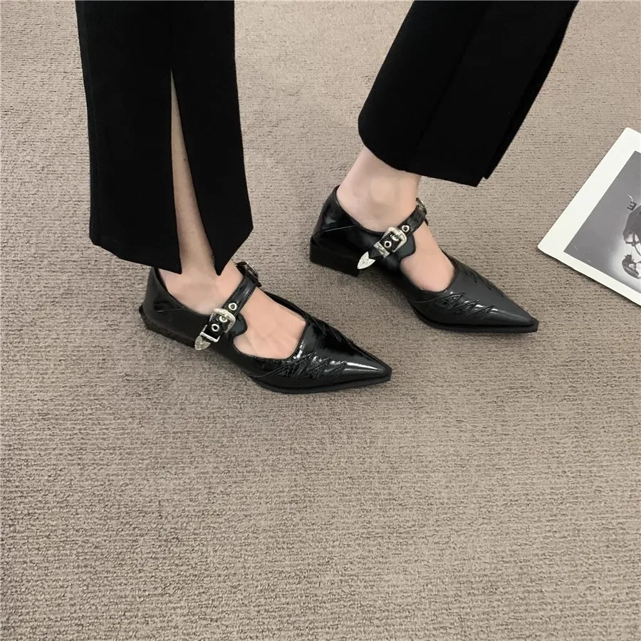 Women Pumps 2024 New Summer Pointed Toe High Heels Shoes for Women Fashion Shallow Casual High Heels Women Sexy Mary Jane Shoes