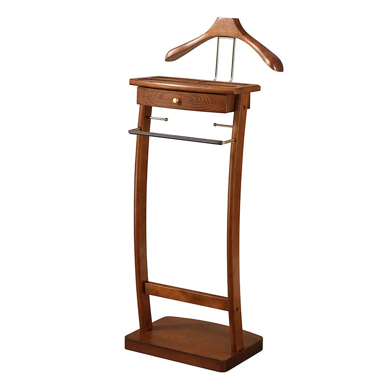 

American coat rack floor, hanger suit rack belt, storage drawer office, hanger removable