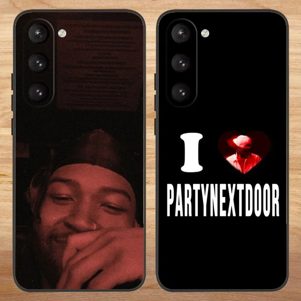 

Rapper P-Partynextdoor Phone Case For Samsung S23,23,22,30,21,10,9,Note20 Ultra,Lite,Ultra,5G,Plus,FE,Black Soft Case