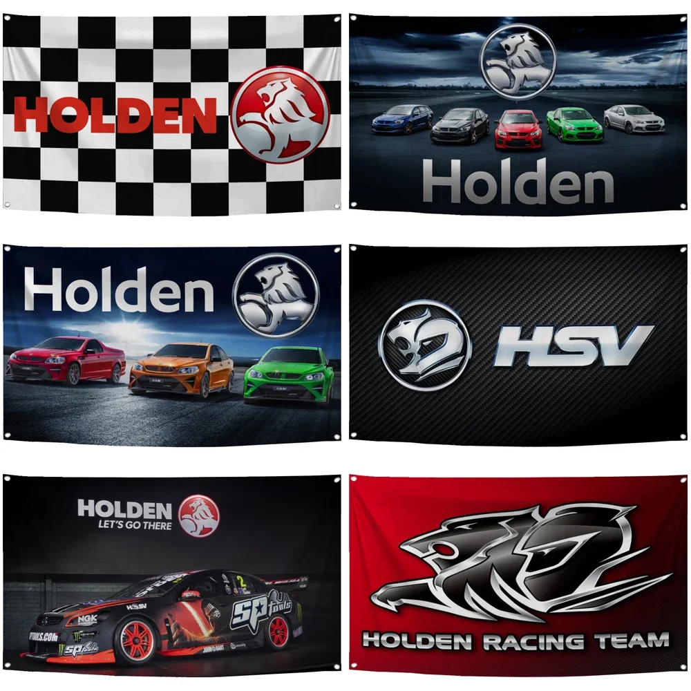 2×3ft 3×5ft Holdens Flag Polyester Digital Printed Racing Car Banner Tapestry Curtain For Decor