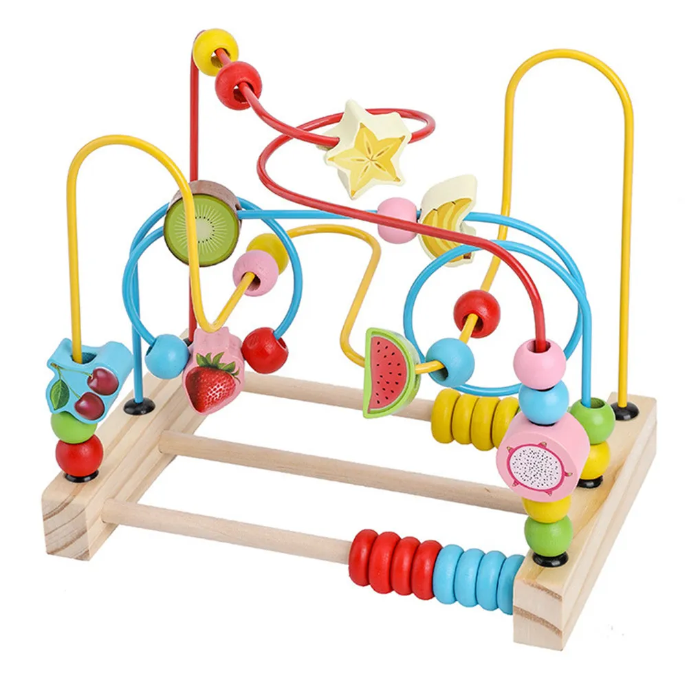 1pcs-fruit-pattern-round-beads-maze-educational-plaything-early-childhood-development-interactive-puzzle-game-for-kids