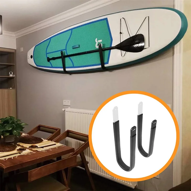 

Surfboard Display Rack Wall-mounted Surfboard Hanger Snowboard Bracket Aluminum Stand Indoor Wall Bracket