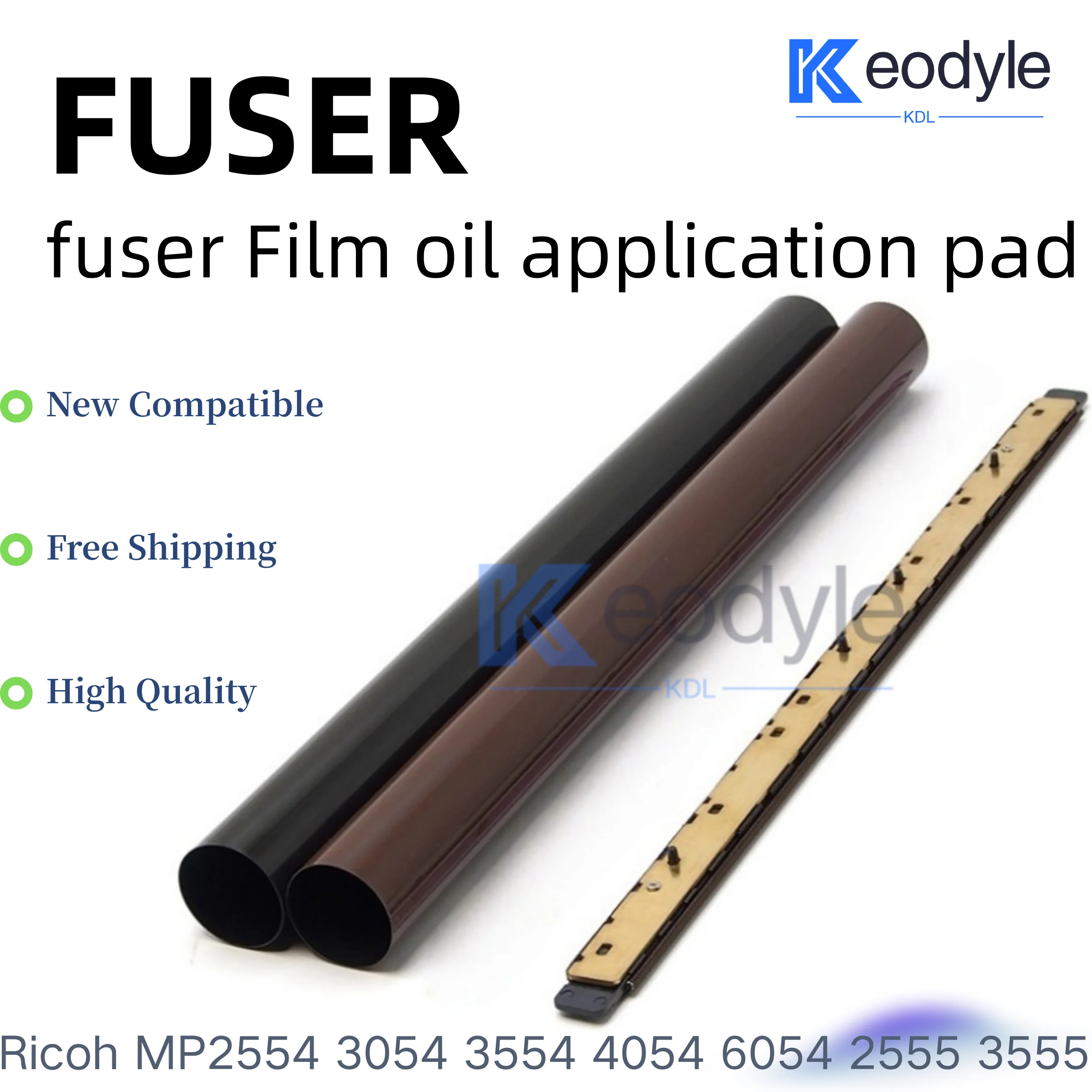 Fuser Film Belt Kit For Ricoh MP2554 3054 3554 4054 5054 6054 MP2555 MP3555 MP3055 MP4055MP5055 MP6055Oil Applicatinon Pad Parts