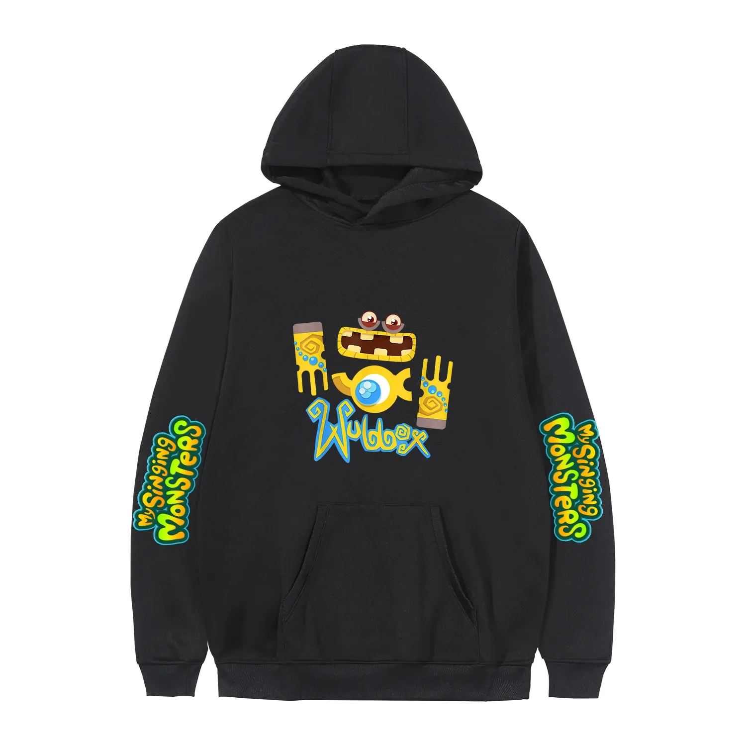 My Singing Monsters Anime Hoodies Long-sleeve Sweatshirt Oversized Thick Streetwear Pullover for Men and Women