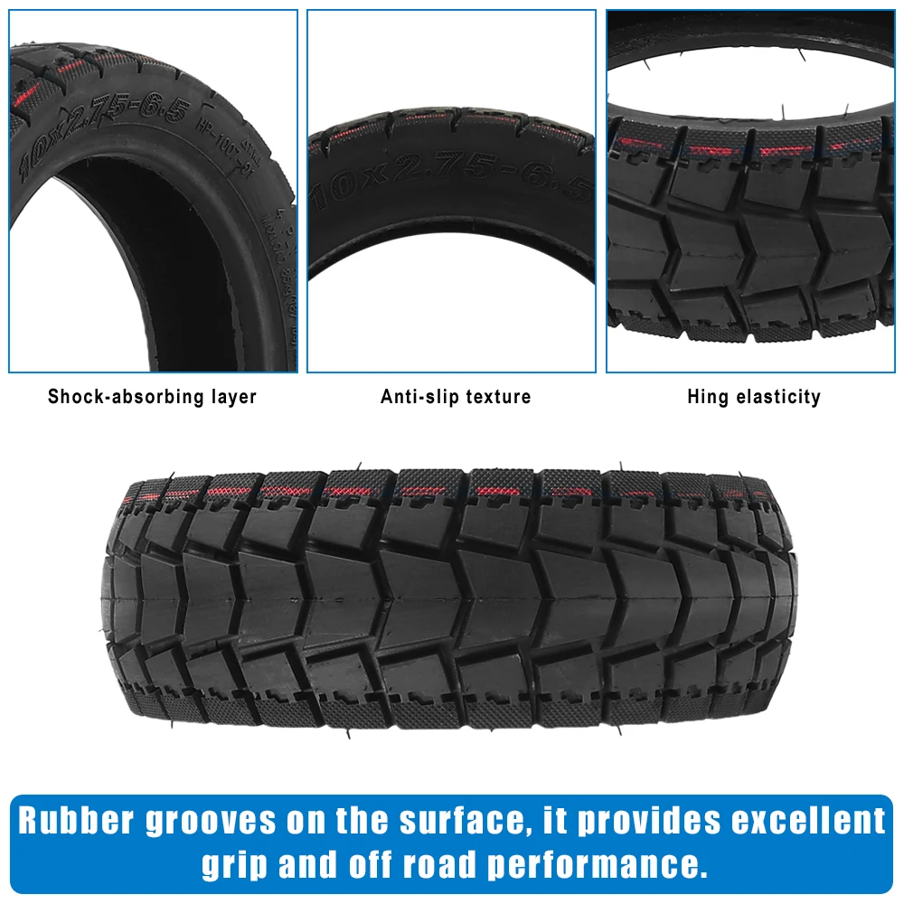 10x2.75-6.5 Schlauchloser Vakuumreifen für KuKirin G2 G3, Speedway 5, Dualtron 3 Elektroroller – Ersatzreifen und -radteile – Detail 22