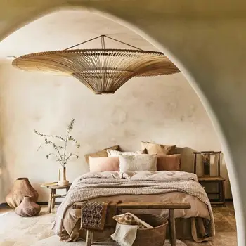 6 best sales Rattan-Kronleuchter - №4