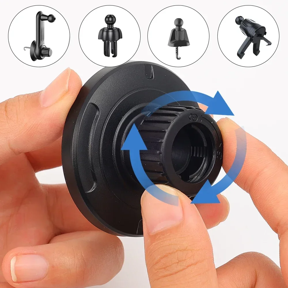 Universal 17mm Kugelkopf Basis Magnet Halterungen Für MagSafe Auto Halterung Zubehör Mini Magnetische Auto Telefon Halter Teile für iPhone – Detail 8