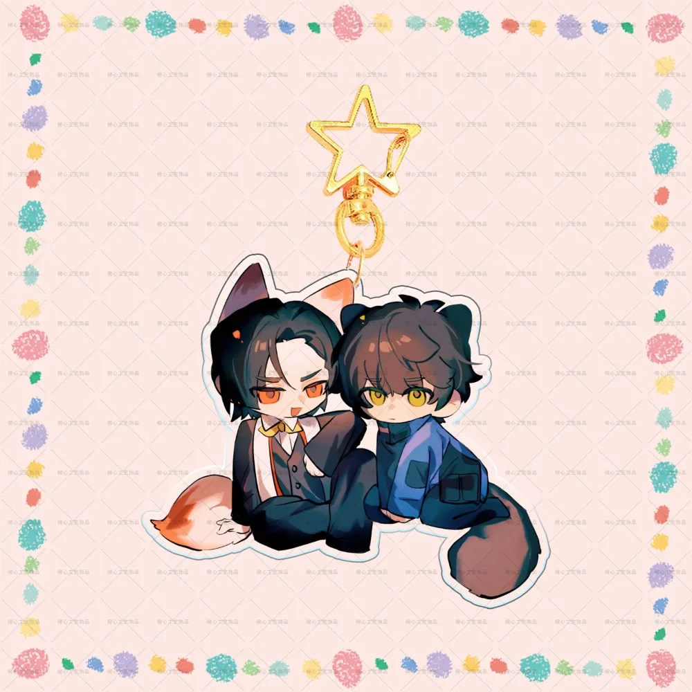 كامين رايدر الاكريليك حامل الشكل Ukiyo Ace Sakurai Keiwa أنيمي الطرفية لطيف الكرتون الليزر الملونة حلية مفتاح سلسلة 2 قطعة